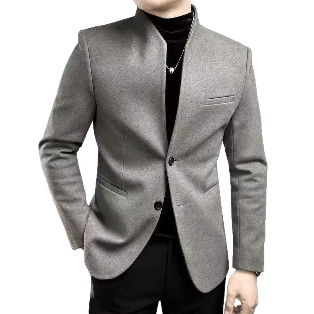 Herren Wolljacke Slim Fit für Herbst/Winter