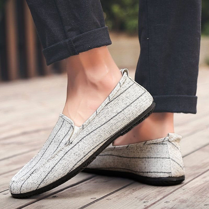 Atmungsaktive Canvas Loafer für Herren – Bild 4 | LuxeStyle