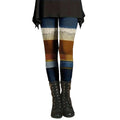 Gedruckte Leggings für Herbst und Winter