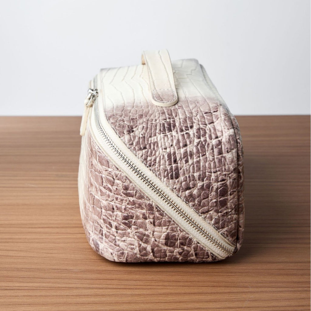 Kosmetiktasche aus Rindsleder