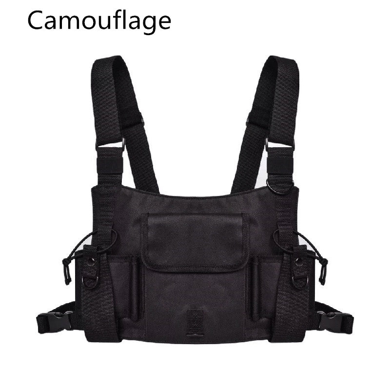 Tactical Brusttasche aus Polyester – Bild 6 | LuxeStyle