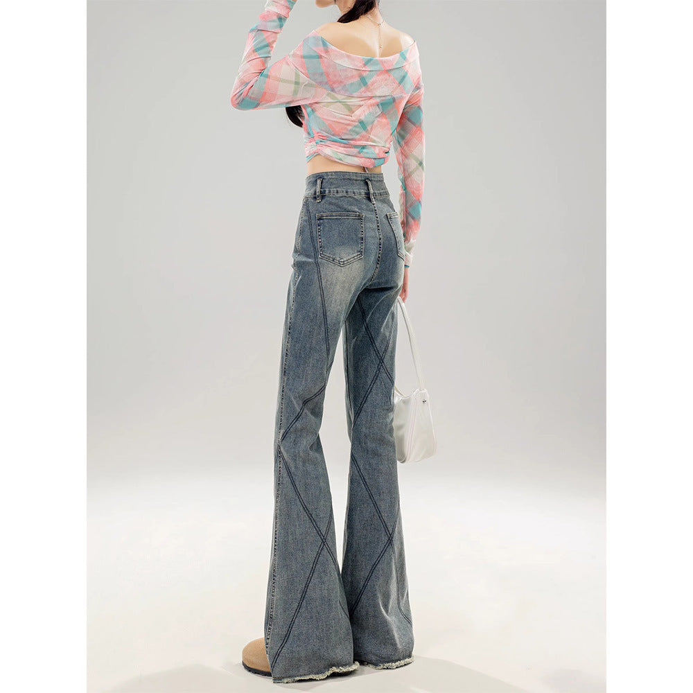 Vintage-Blau Jeans