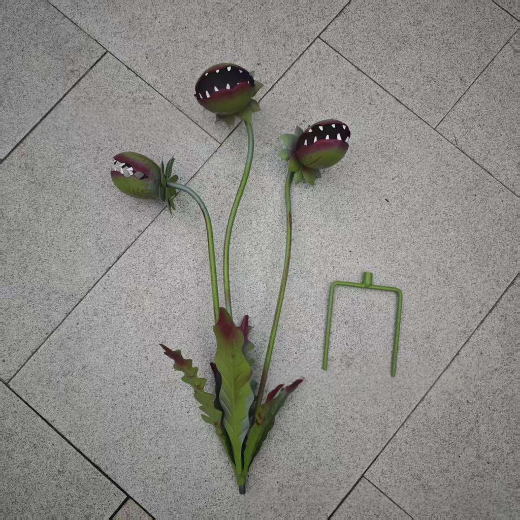 Gartenstecker mit fleischfressender Pflanze – Bild 4 | LuxeStyle