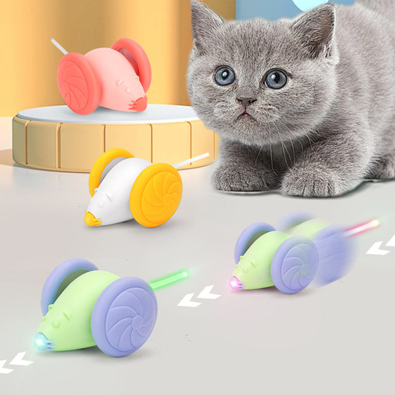 Leuchtende USB-Maus für Katzen