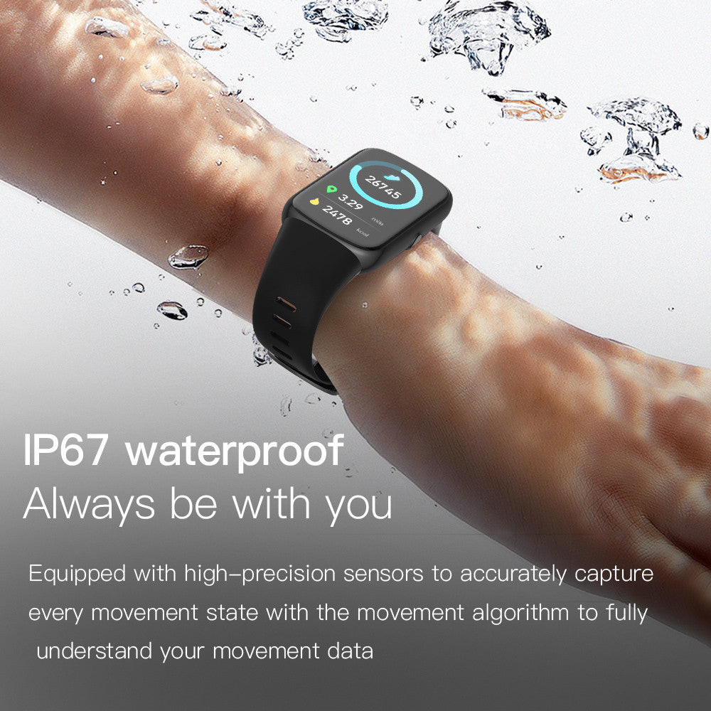 Smartwatch mit Farb-Touchscreen & Blutsauerstoffmessung – Ansicht 2