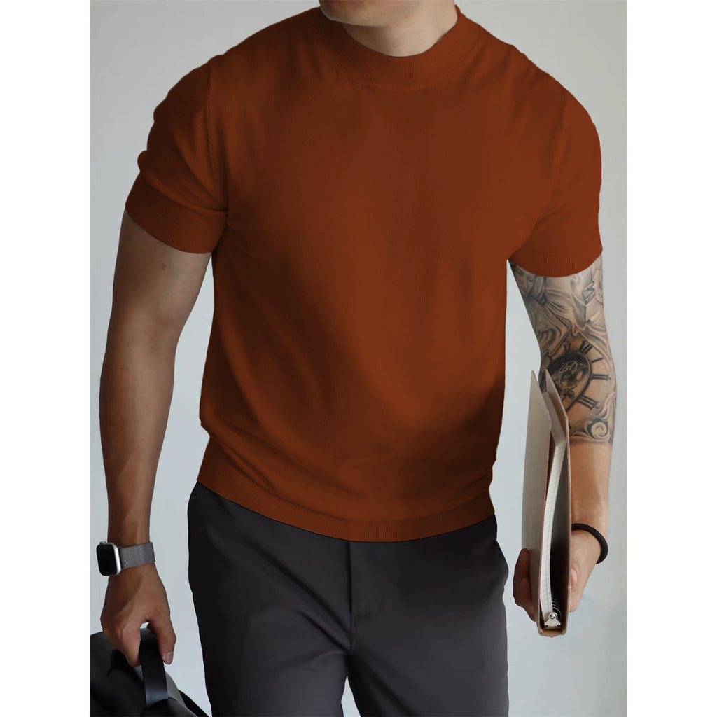 Anzug mit Eisseide-T-Shirt