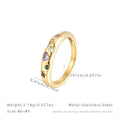 Retrofassung Zirkon-Zeigefinger-Ring