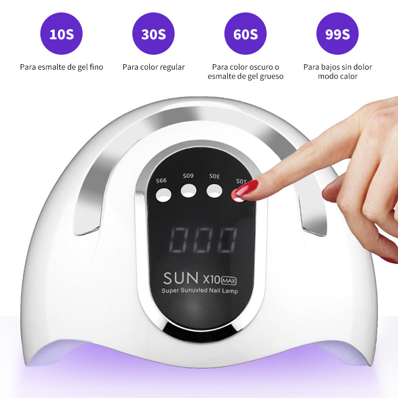 UV/LED Nagellampe mit Sensor und 4 Timer