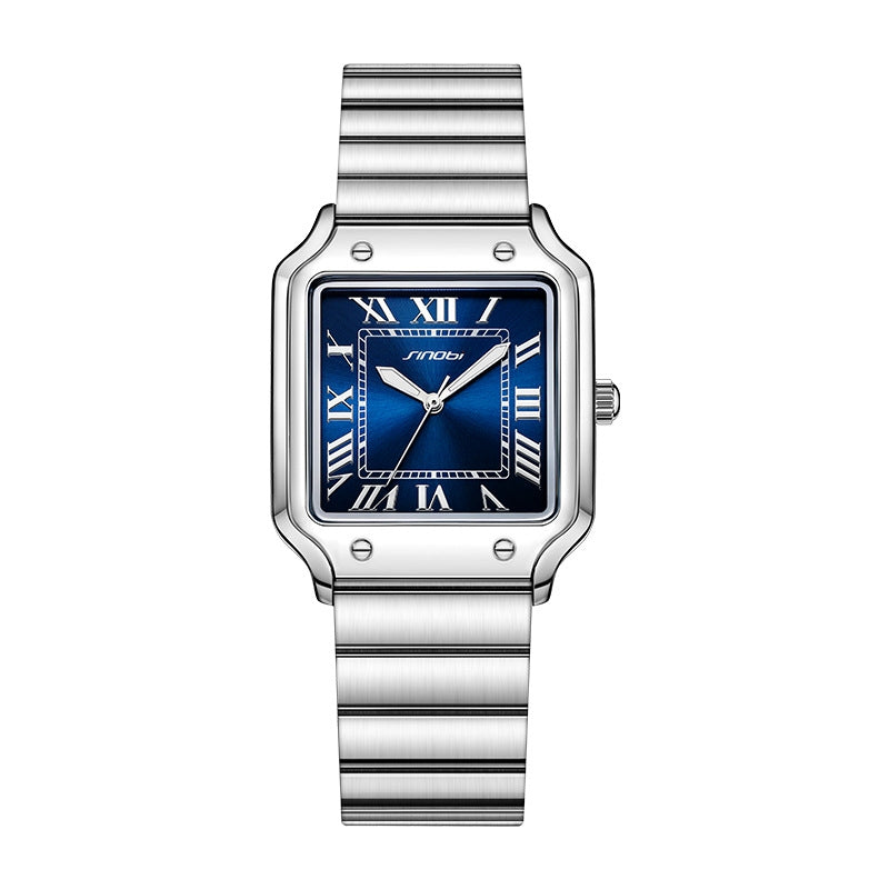 Klassische Herrenuhr mit Leuchtanzeige – Bild 6 | LuxeStyle