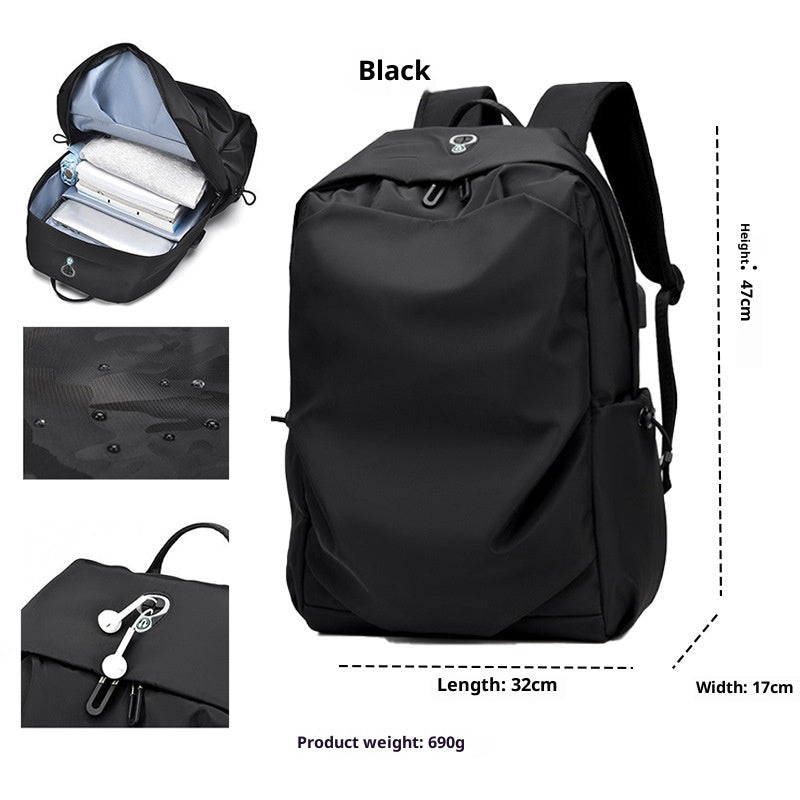 Unisex Oxford Rucksack, wasserdicht, 16" | LuxeStyle