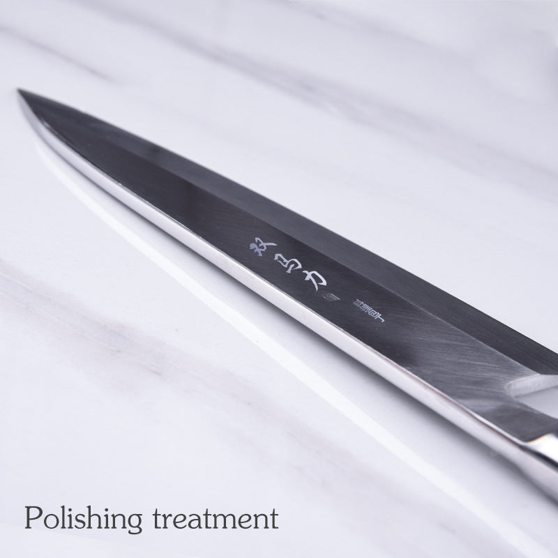 Japanisches Kochmesser für Lachs und Sushi