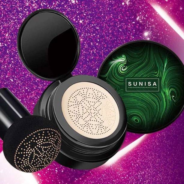 Air Cushion mit Pilzkopf-Puder – Feuchtigkeit & Concealer | LuxeStyle