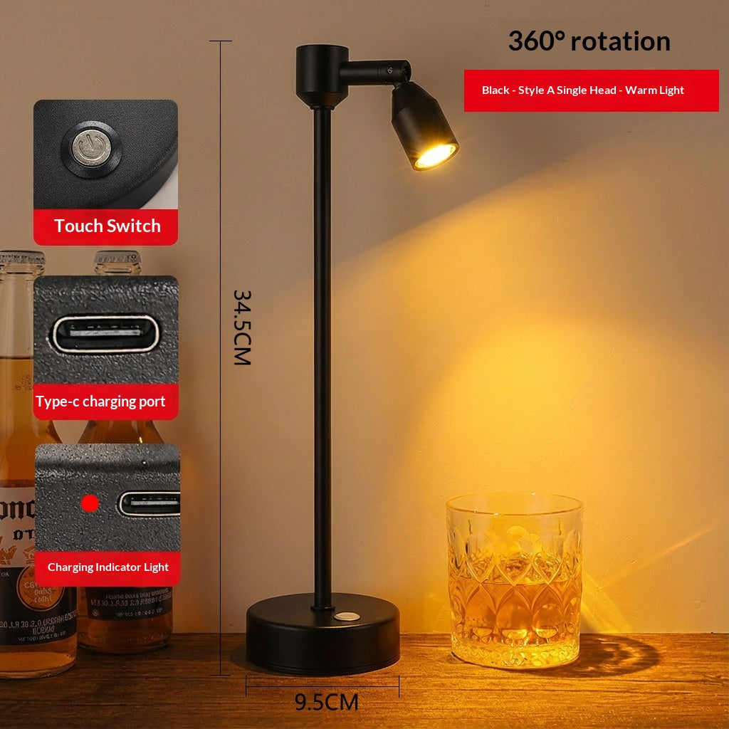 LED Ladeleuchte für Tisch und Bar