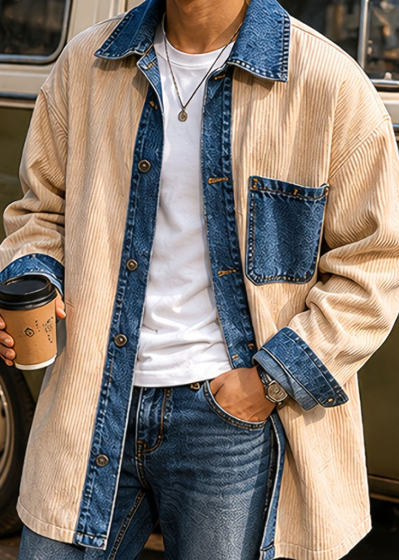 Denim Patch Reversmantel – Ansicht 3
