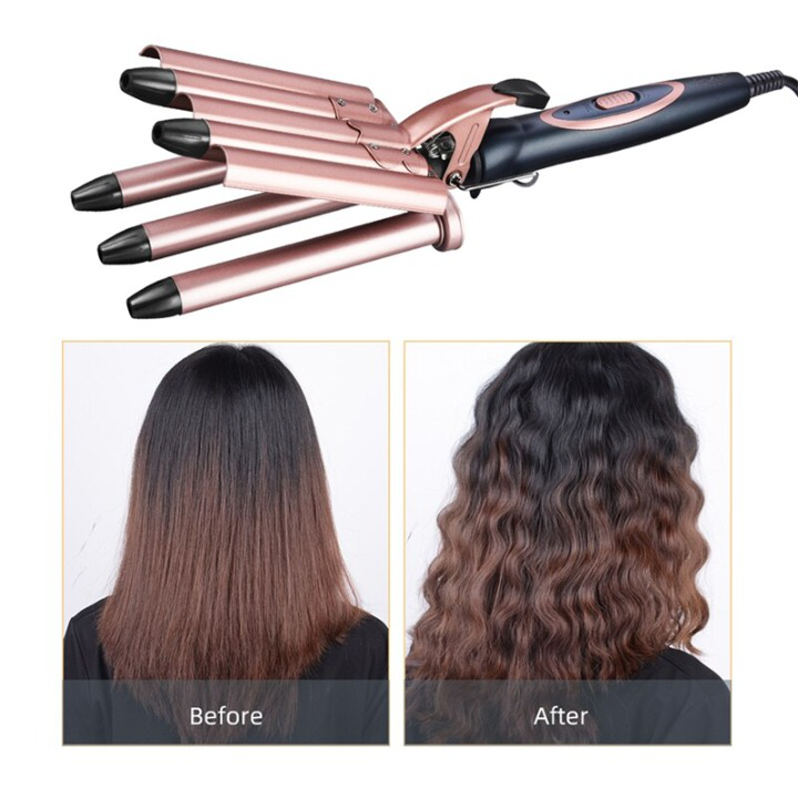 Fünffach-Wellen-Curler für Egg-Roll-Frisuren – Bild 3 | LuxeStyle