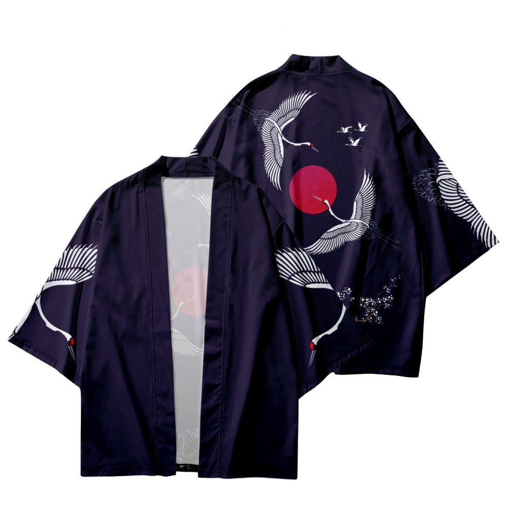 Kimono Cardigan mit Dreiviertelärmeln – Bild 13 | LuxeStyle