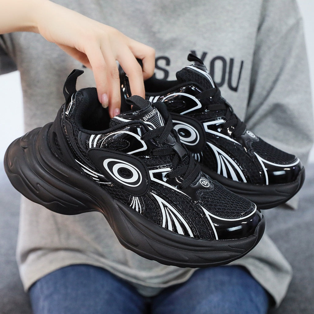 Chunky Dad Sneaker mit Farbblock-Design