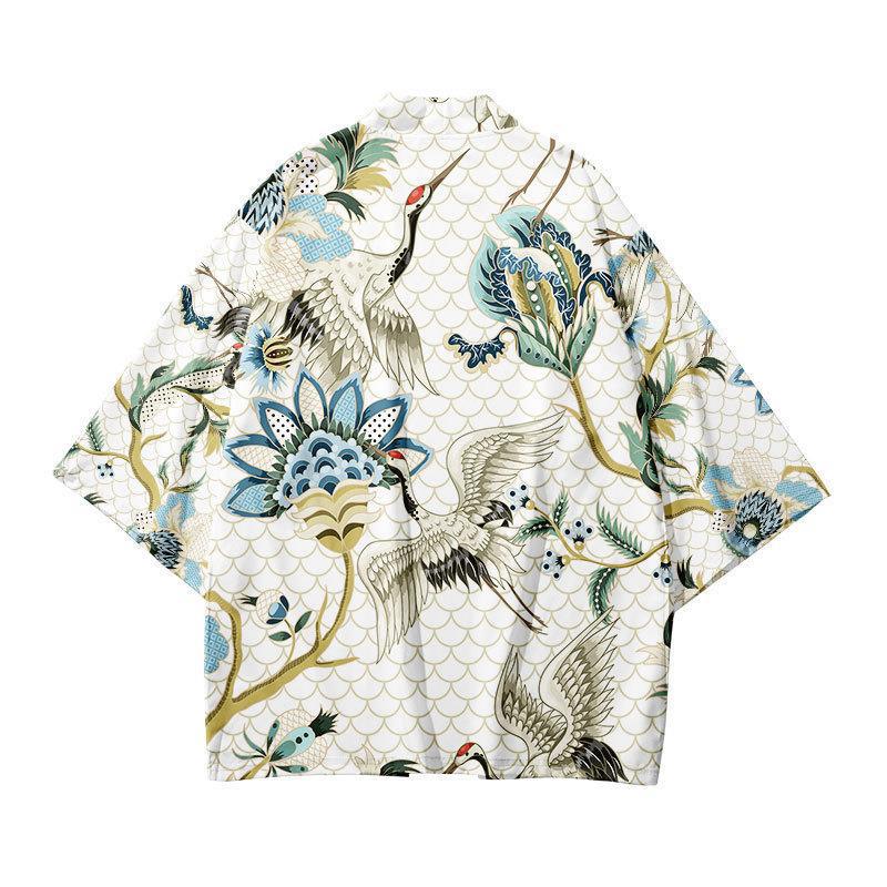 Loose Fit Printed Cardigan Herren