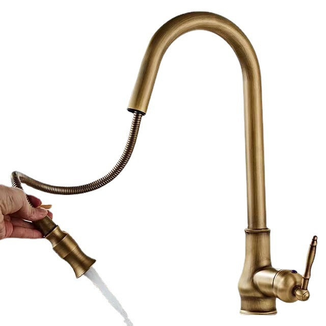 Kupfer Wasserhahn ausziehbar für Küche und Bad – Bild 7 | LuxeStyle