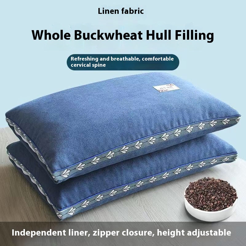 Nackenkissen mit Buchweizenfüllung – Bild 3 | LuxeStyle