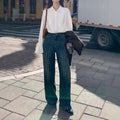 Weisses Französisches Casual-Shirt