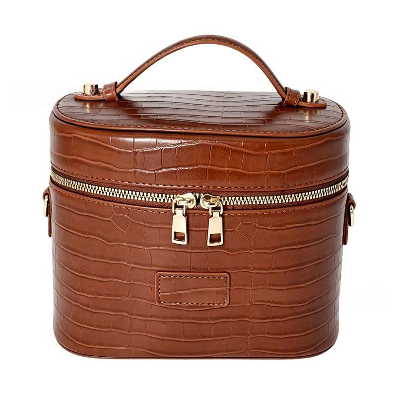 Kosmetiktasche mit Krokodilmuster, grosse Kapazität – Bild 7 | LuxeStyle