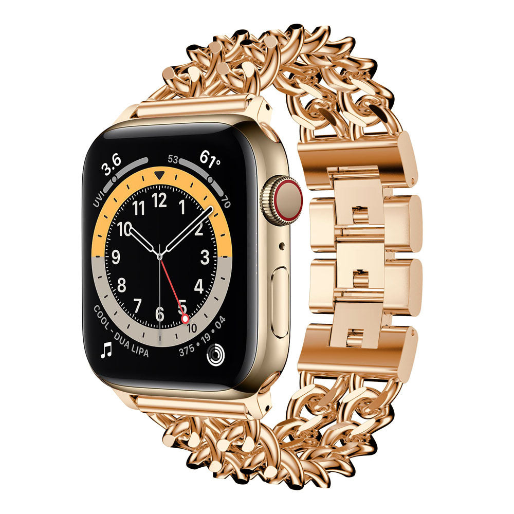 Denim Chain Metallarmband für Smartwatches – Bild 5 | LuxeStyle