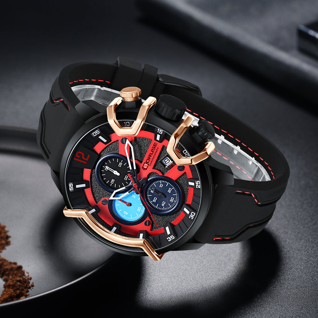 Multifunktionale, wasserdichte Herrenuhr
