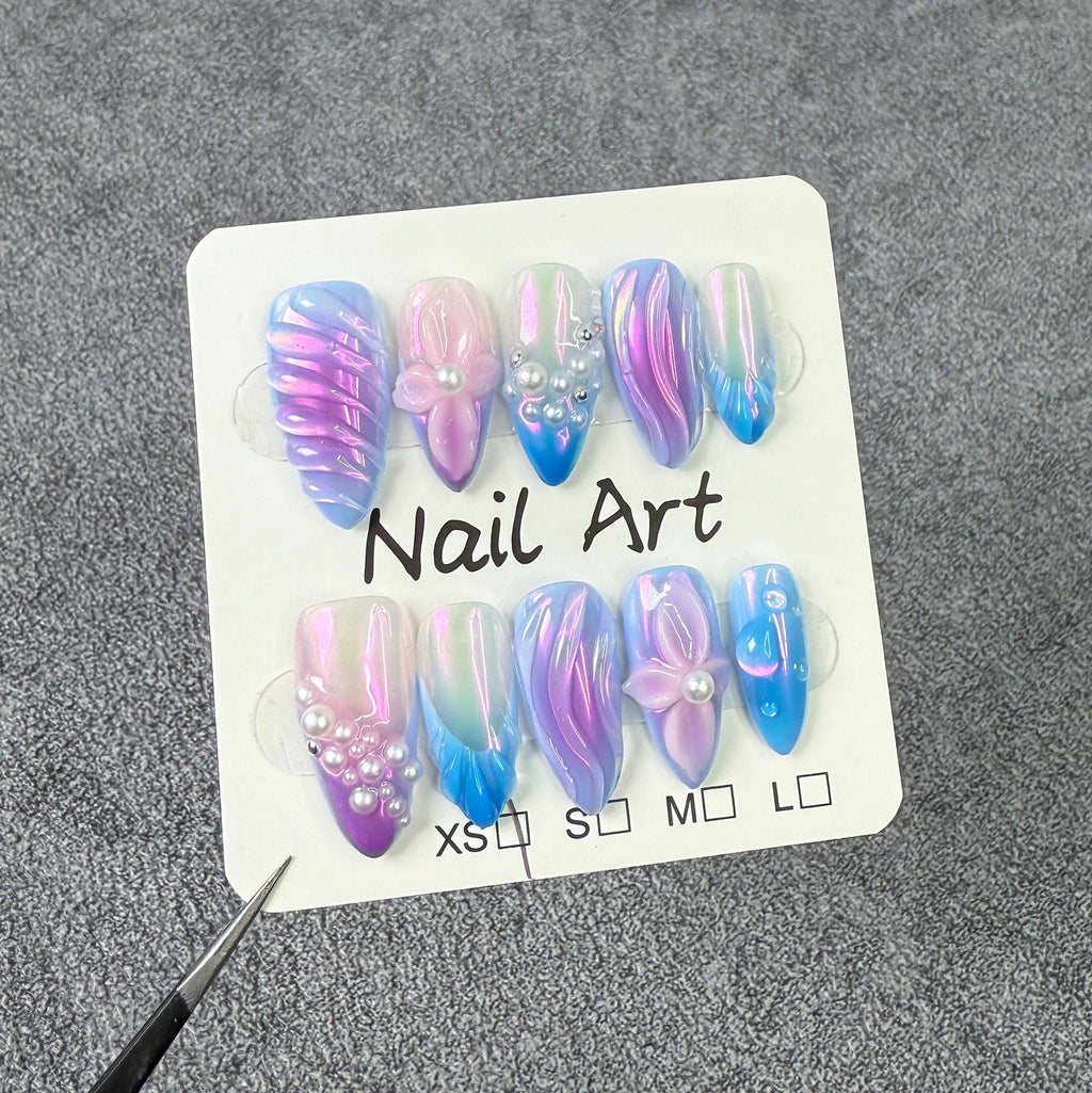 3D-Relief Nageldesign für tragbare Maniküre – Ansicht 2