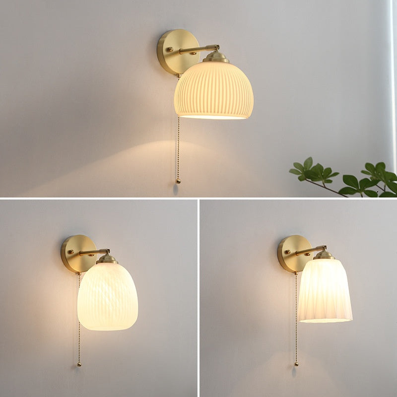 Nordische Kupferwandlampe – japanischer Stil – Bild 5 | LuxeStyle