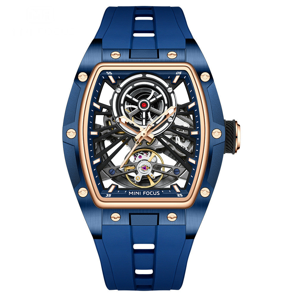 Herren-Vollhohes-Stahlgehäuse-Automatik-Uhr