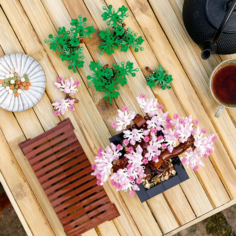 Bonsai-Baum-Bausatz aus Klemmbausteinen | LuxeStyle
