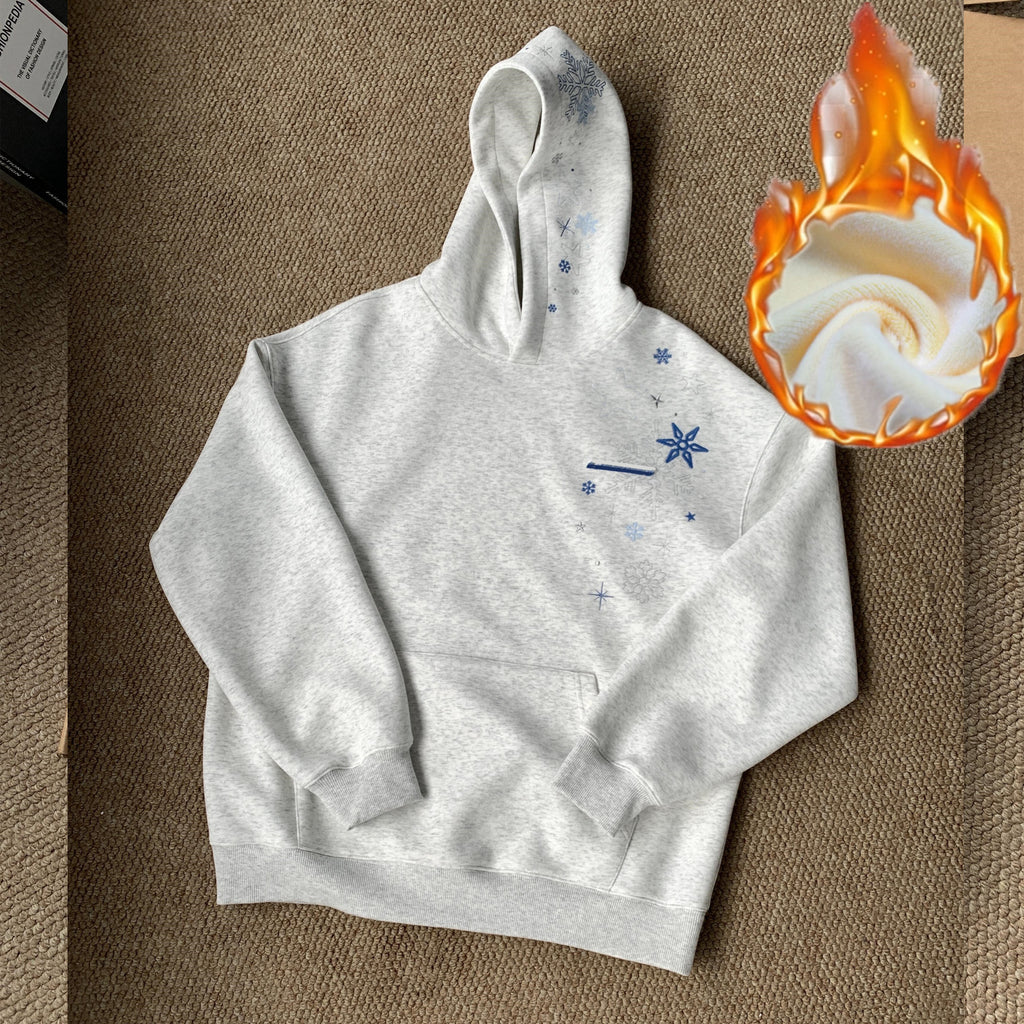 Fleece-linierte Kapuzenjacke für Herren