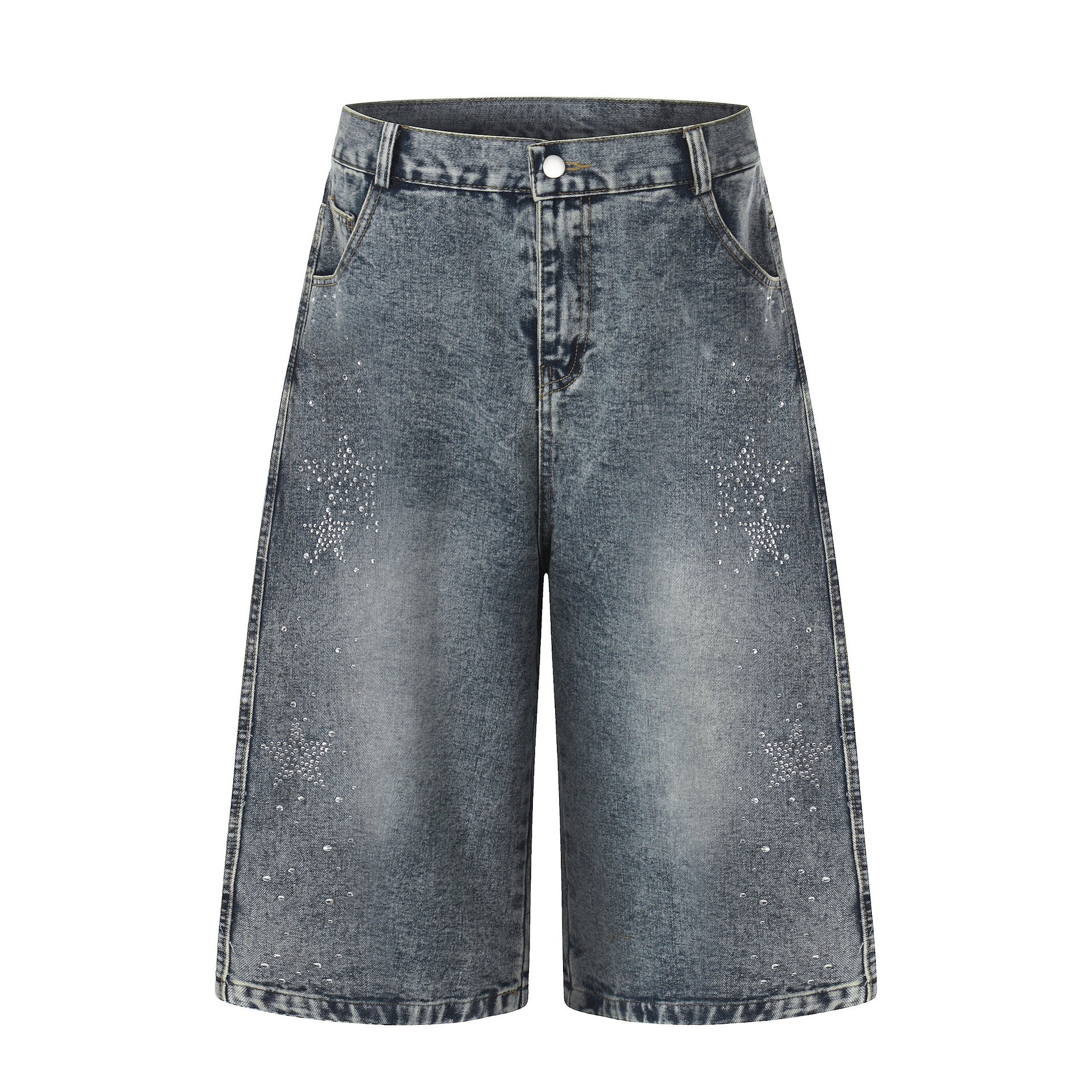 Kapri-Hosen mit Stern-Applikation