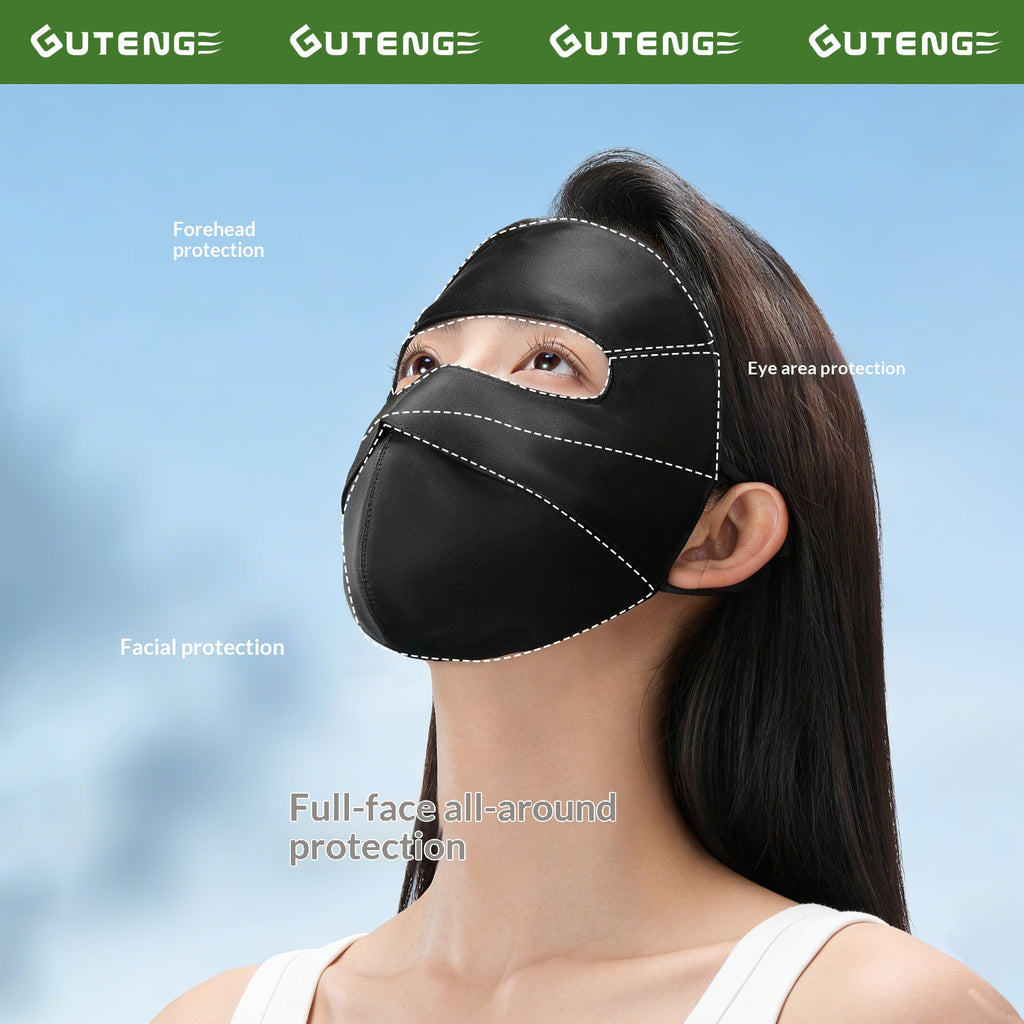 UV-Schutz Gesichtsmaske aus Maulbeerseide