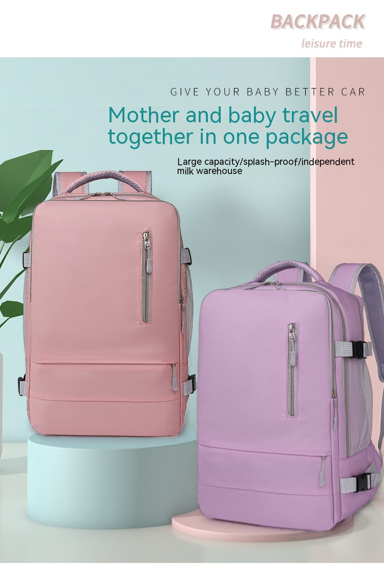 Leichter Damenrucksack mit viel Stauraum – Bild 6 | LuxeStyle
