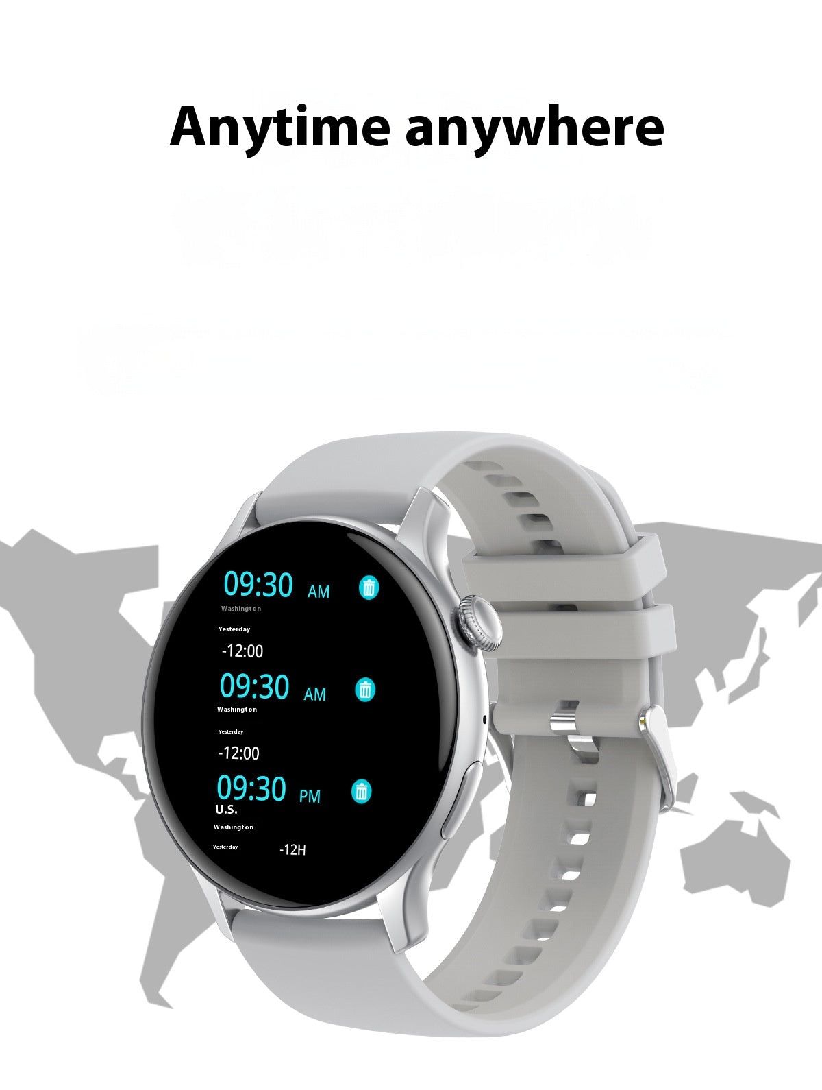 Smartwatch mit grossem Display & Gesundheits-Tracking – Bild 2 | LuxeStyle