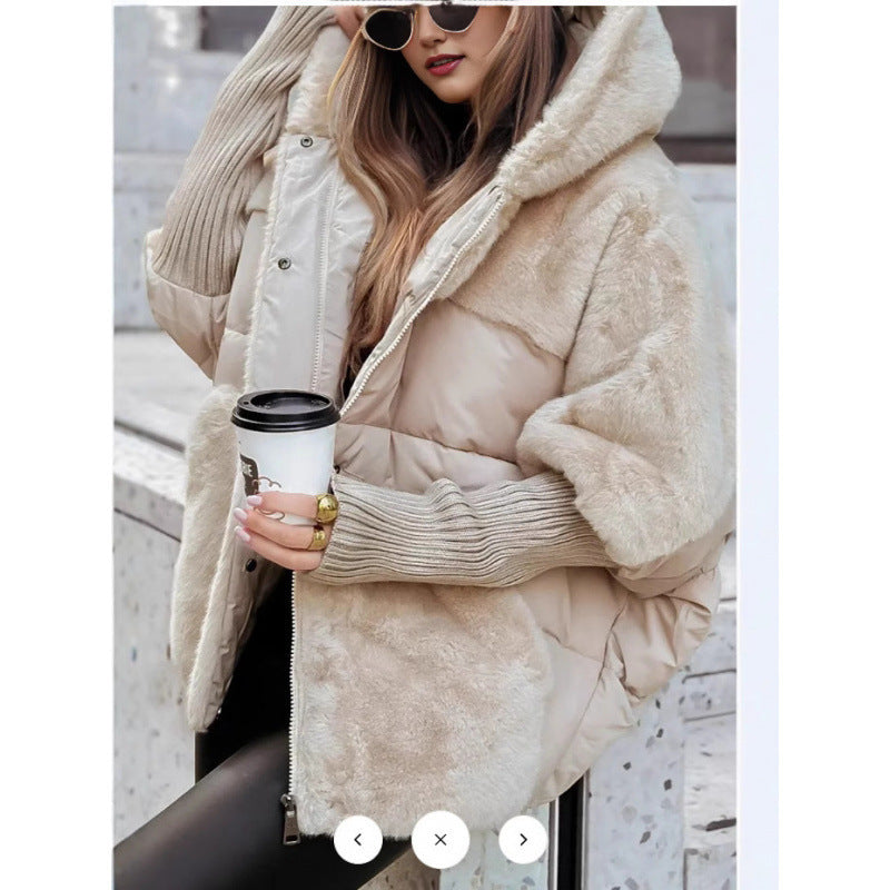Gefütterte Jacke mit Farbblöcken – Bild 7 | LuxeStyle