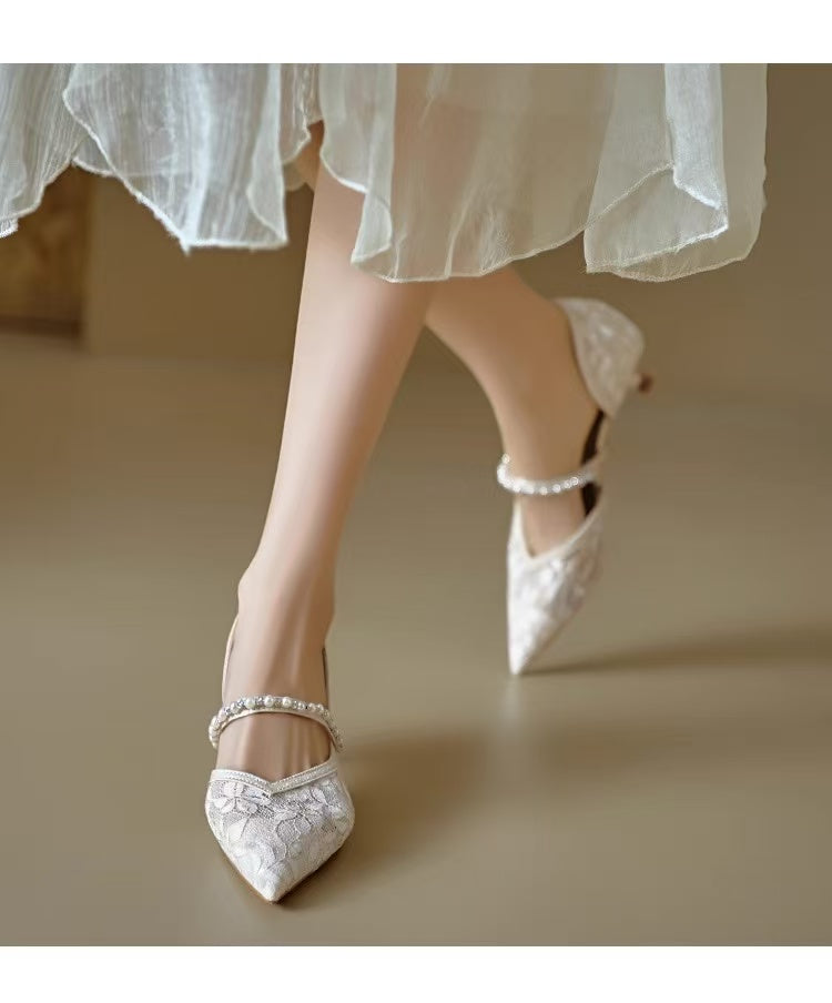 Mary Jane Sandalen mit Mesh-Schlaufe, Sommer 2026