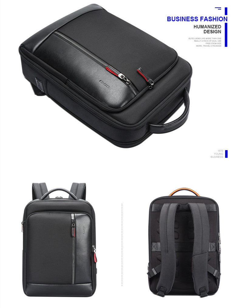 Businessrucksack mit Anti-Diebstahl-Funktion – Bild 5 | LuxeStyle