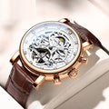 Herren Automatikuhr aus Edelstahl, wasserdicht | LuxeStyle