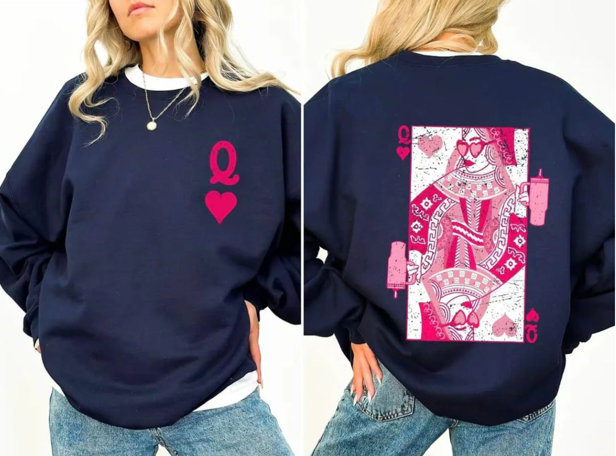 Streetwear Hoodie mit Herz-Print