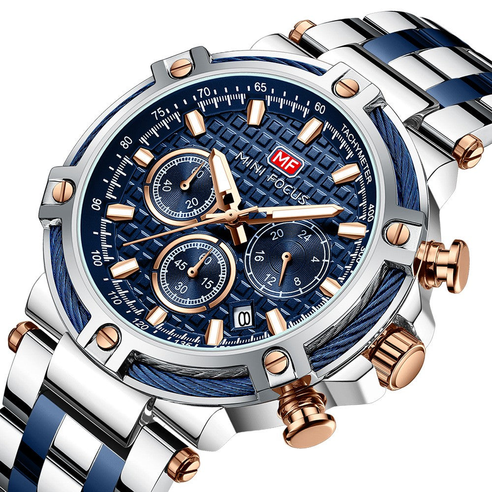 Wasserdichter Stahlarmband – Bild 5 | LuxeStyle