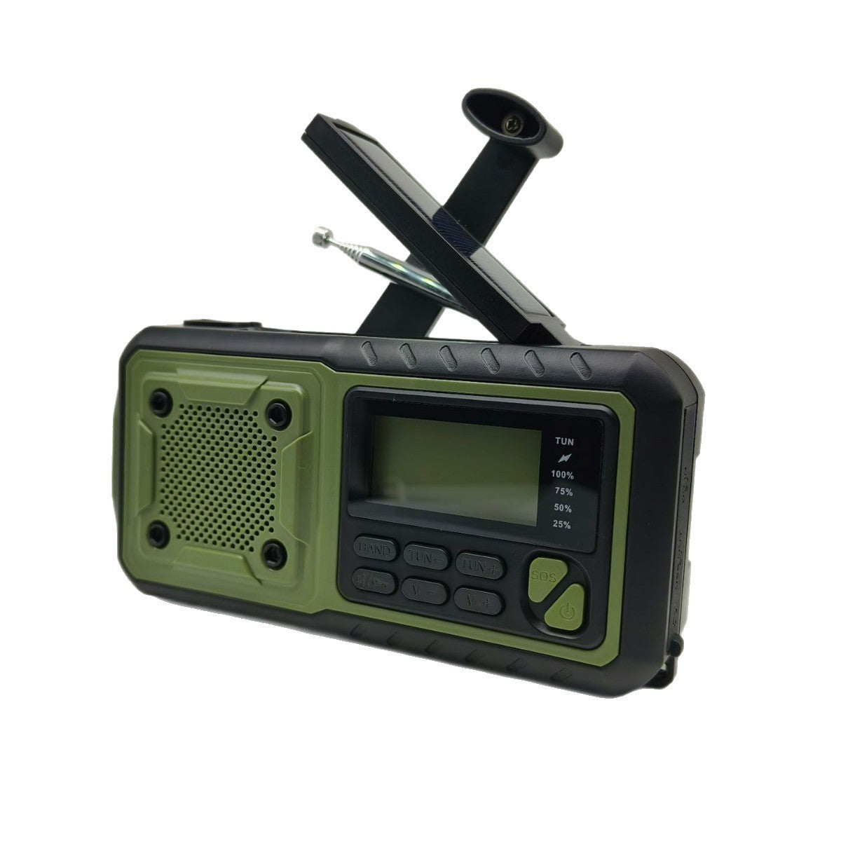 Solar Outdoor Radio mit Powerbank & Licht