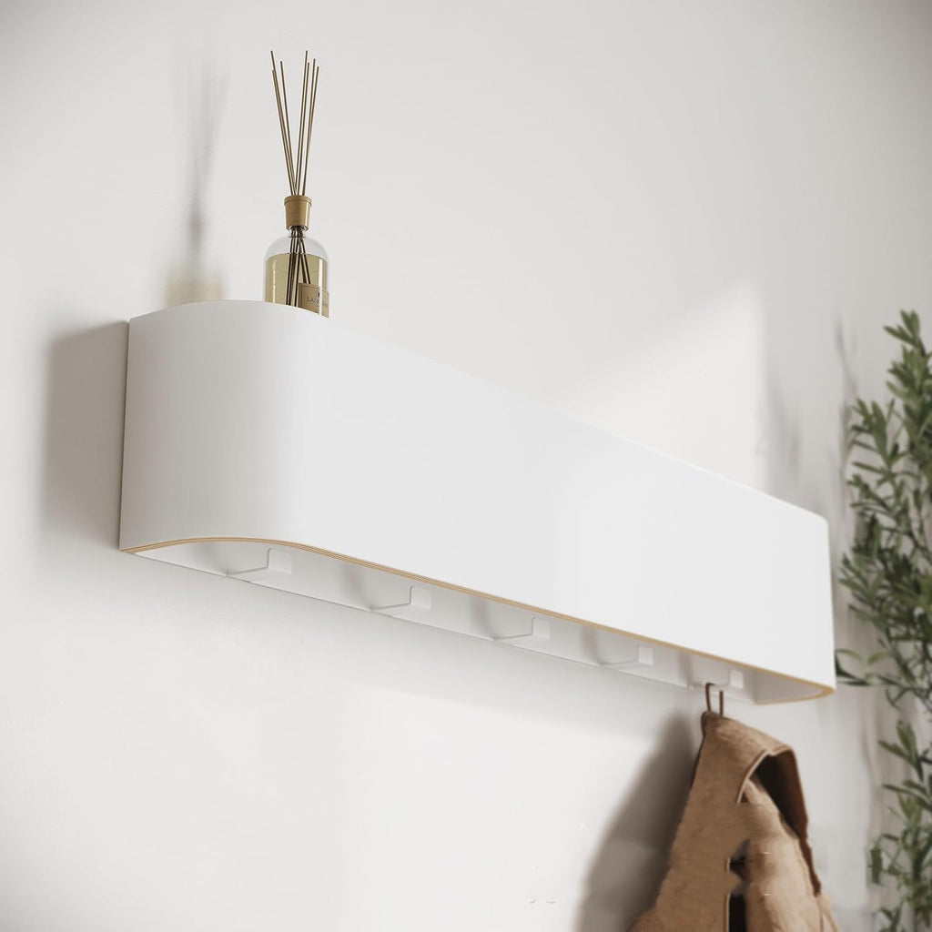 Wandgarderobe mit Ablage – Bild 1 | LuxeStyle