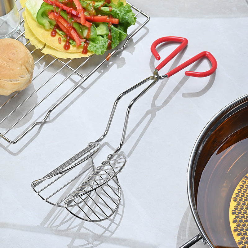 Silberner Pancake-Clip – Bild 1 | LuxeStyle