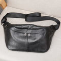 Leder-Bauchtasche für Herren