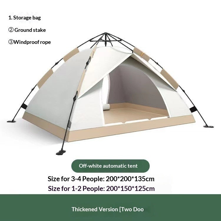 Faltbares Outdoor-Zelt für 1-4 Personen