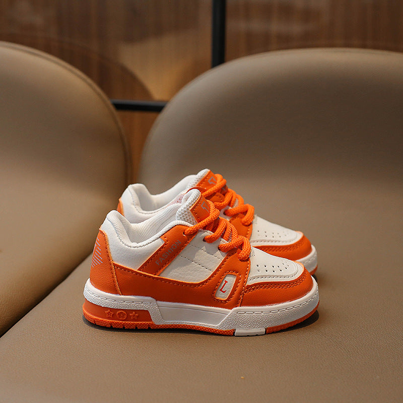 Mädchen Retro Schnürschuhe mit Plateau