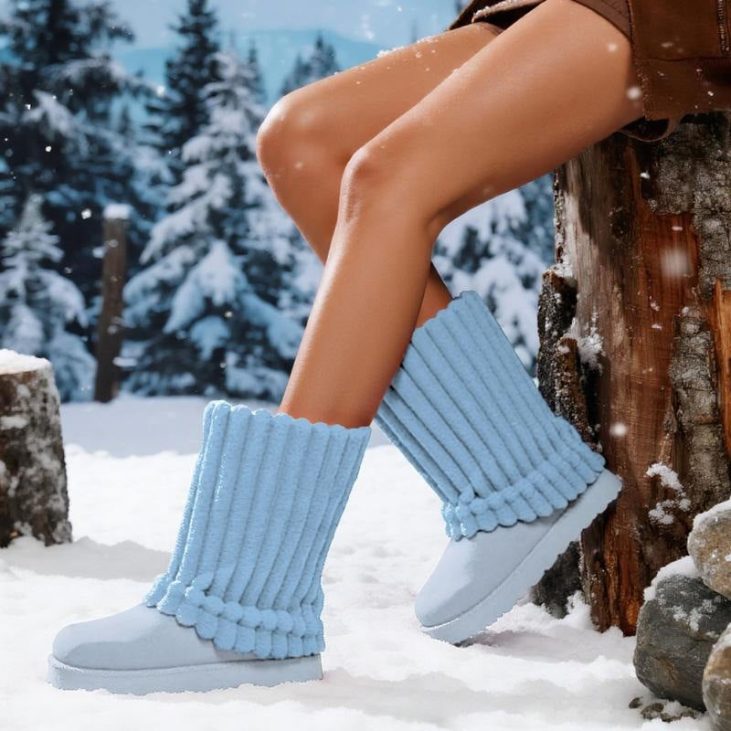 Gefütterte Winterstiefel für Damen